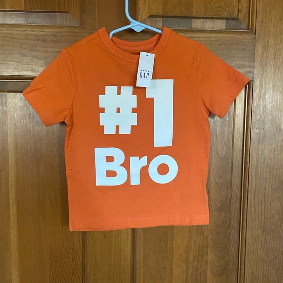 GAP Other - NWT Gap 3t short sleeve #1 Bro shirt
